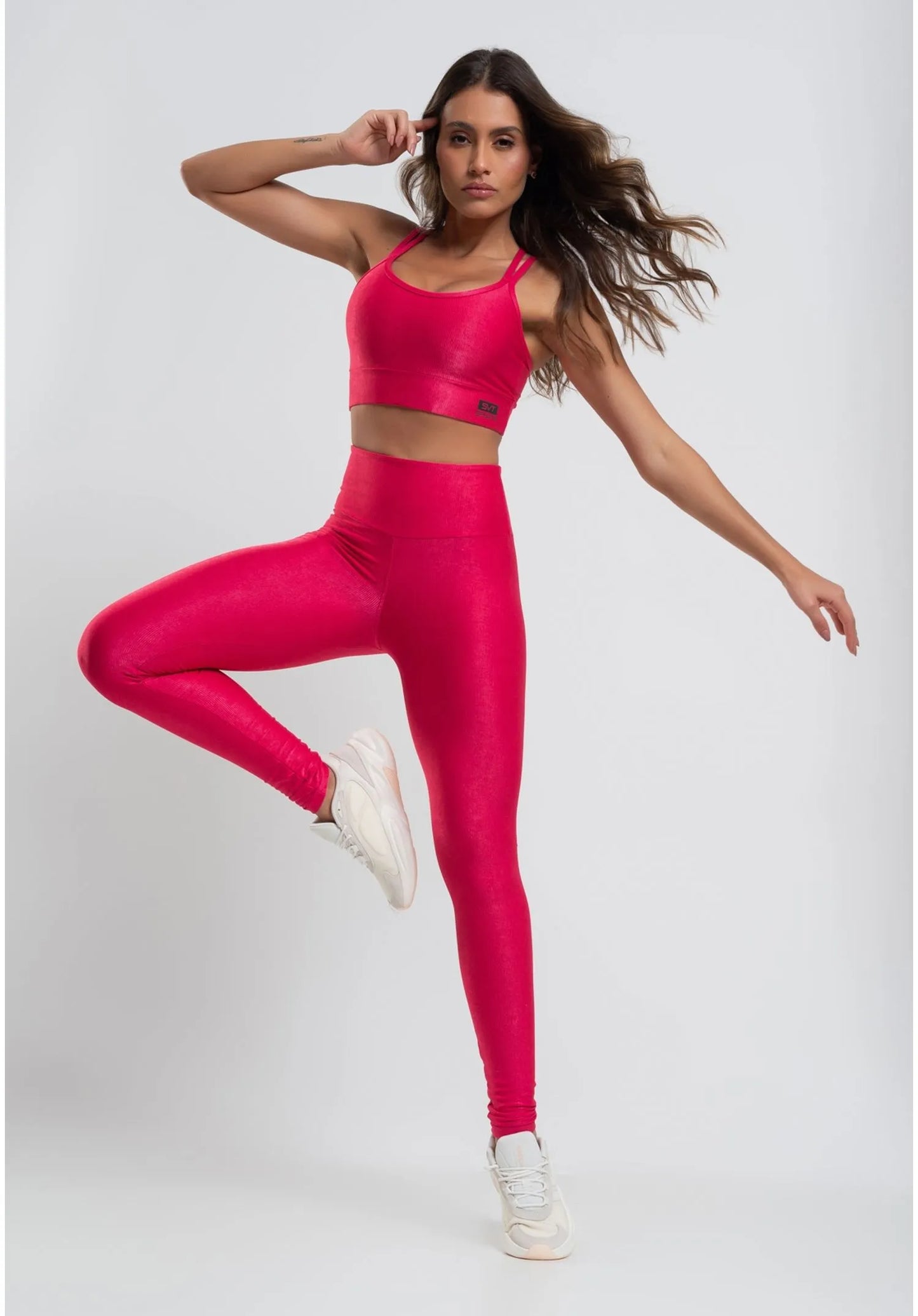 Calça Legging Rosa
